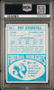 Graded 1968 Topps Pat Studstill #156 Football Card PSA 7 Near Mint