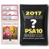 PSA 10 Graded 2017 NFL Rookie Card Mystery Pack (Mahomes, McCaffrey, Garrett, Watt & More!) by Hall of Fame Sports Memorabilia