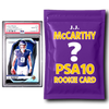 JJ McCarthy PSA 10 Graded Football Rookie Card Mystery Pack by Hall of Fame Sports Memorabilia