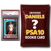 Jayden Daniels PSA 10 Graded Football Rookie Card Mystery Pack by Hall of Fame Sports Memorabilia