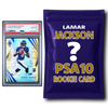 Lamar Jackson PSA 10 Graded Football Rookie Card Mystery Pack by Hall of Fame Sports Memorabilia