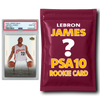 LeBron James PSA 10 Graded Basketball Rookie Card Mystery Pack by Hall of Fame Sports Memorabilia