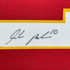 Framed Autographed/Signed Isiah Pacheco 35x39 Kansas City Red Football Jersey JSA COA