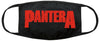 Pantera Pantera Logo Face Covering [Apparel] by Rock Band Apparel