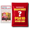 Patrick Mahomes PSA 10 Graded Football Rookie Card Mystery Pack by Hall of Fame Sports Memorabilia