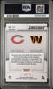 Graded 2024 Panini Instant NFL Jayden Daniels/Caleb Williams #111 Rookie RC Football Card PSA 8 Near Mint