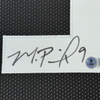 Framed Autographed/Signed Michael Penix Jr. 35x39 Atlanta Black Football Jersey Beckett BAS COA by Hall of Fame Sports Memorabilia
