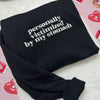 Personally Victimized by My Stomach Embroidered Sweatshirt - Funny Clothing - Gifts for Her by Dog Mom Hat