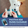 Pet First Aid Kit for Dogs & Cats with Vet-Approved Essentials by Rubyloo