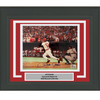 Framed Autographed/Signed Pete Rose Cincinnati Red 8x10 Baseball Photo Athlete Hologram COA Holo #2
