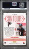 Graded 2023 Panini Phoenix Bijan Robinson #CON18 Contours Red #/199 Rookie RC Football Card PSA 10 Gem Mint