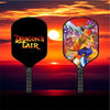 Dragon's Lair - Calculated Chaos - Pickleball Paddle by The Mad Pickler