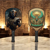 Ancient Egyptian Gods - Min - Pickleball Paddle by The Mad Pickler