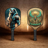 Ancient Egyptian Gods - Horus - Pickleball Paddle by The Mad Pickler