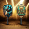 Ancient Egyptian Gods - Wadjet - Pickleball Paddle by The Mad Pickler