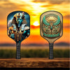 Ancient Egyptian Gods - Ptah - Pickleball Paddle by The Mad Pickler