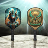 Ancient Egyptian Gods - Hathor - Pickleball Paddle by The Mad Pickler