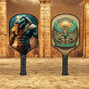 Ancient Egyptian Gods - Sobek - Pickleball Paddle by The Mad Pickler