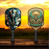 Ancient Egyptian Gods - Amun - Pickleball Paddle by The Mad Pickler