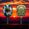 Ancient Egyptian Gods - Bastet - Pickleball Paddle by The Mad Pickler
