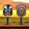 Grateful Dead Drops - Crazy Otto & Billy Sunday - Pickleball Paddle by The Mad Pickler