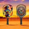 Grateful Dead Drops - Cherise - Pickleball Paddle by The Mad Pickler