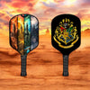 Harry Potter - Hogwarts Special Edition - Pickleball Paddle by The Mad Pickler