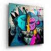Picasso's Mind Glass Wall Art || Designer Collection by Insigneart USA