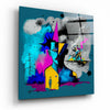 Picasso's Mind Glass Wall Art || Designer Collection by Insigneart USA