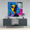 Picasso's Mind Glass Wall Art || Designers Collection by Insigneart USA