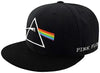 Pink Floyd Dark Side Of The Moon Black Snapback Cap [Hat] by Rock Band Apparel