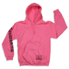 Save a Horse Ride a Blue Collar Man Pink Hoodie by Luckless Outfitters