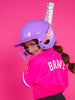 Girls' Play Ball Starlight Softball Batting Helmet by RIP-IT Sports