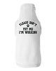 Please Don't Pet Me I'm Working Dog Shirt by Anchored Grace Boutique
