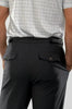 Pleated Wool Trouser Pants - Navy by Buki