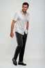 Pleated Wool Trouser Pants - Navy by Buki