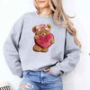 Plush Teddy Valentine Sweatshirt – Furry Look 3D Print Sweater by Adorb Custom Tees