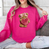 Plush Teddy Valentine Sweatshirt – Furry Look 3D Print Sweater by Adorb Custom Tees