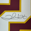 Framed Autographed/Signed Clinton Portis 35x39 Washington Burgundy Football Jersey Beckett BAS COA by Hall of Fame Sports Memorabilia