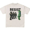 Portland Frog "Resist Fascism" T-Shirt - Anti-Fascism Activism Graphic Tee, Unisex Political Statement Shirt