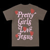 Pretty Girls Love Jesus Graphic Tee by Obsessed with graphic tees