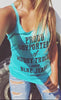 Proud Supporter of Muddy Trucks and Blue Jeans Tank Top by Luckless Outfitters