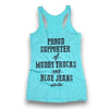 Proud Supporter of Muddy Trucks and Blue Jeans Tank Top by Luckless Outfitters
