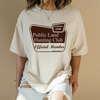 Public Land Hunting Club T-Shirt – Sage Green, Vintage Hunting Apparel, Unisex Outdoor Outfit, Gift for Hunter by Dog Mom Hat