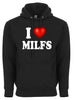 I Love Milfs I Heart Moms Id Like To Adult Humor Funny Graphic Tee Shirt by MyWackyTees