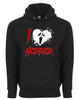 I Love Horror Halloween Ghostface Scream Killer Style Graphic Tee Shirt by MyWackyTees