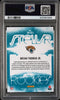 Graded 2024 Panini Rookies & Stars Brian Thomas Jr #SRBTJ Stellar Rookies Red Plaid Rookie RC Football Card PSA 10 Gem Mint