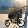 3 Wheels Pet Stroller for Small Dogs and Medium Dogs by Furr Baby Gifts