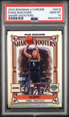 Graded 2023 Topps Bowman U Chrome Paige Bueckers #SS16 Sharp Shooters Rookie RC Basketball Card PSA 10 Gem Mint