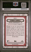 Graded 2023 Topps Bowman Corbin Carroll #ROYF1 Rookie RC Baseball Card PSA 8 Near Mint